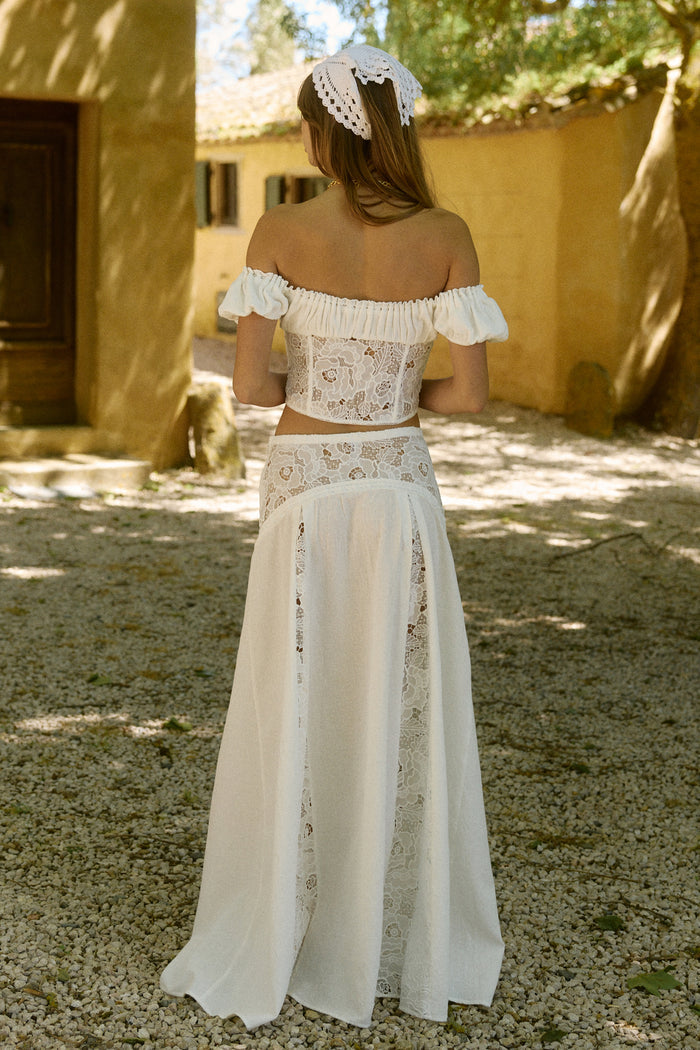 Ophelia Top in Celeste