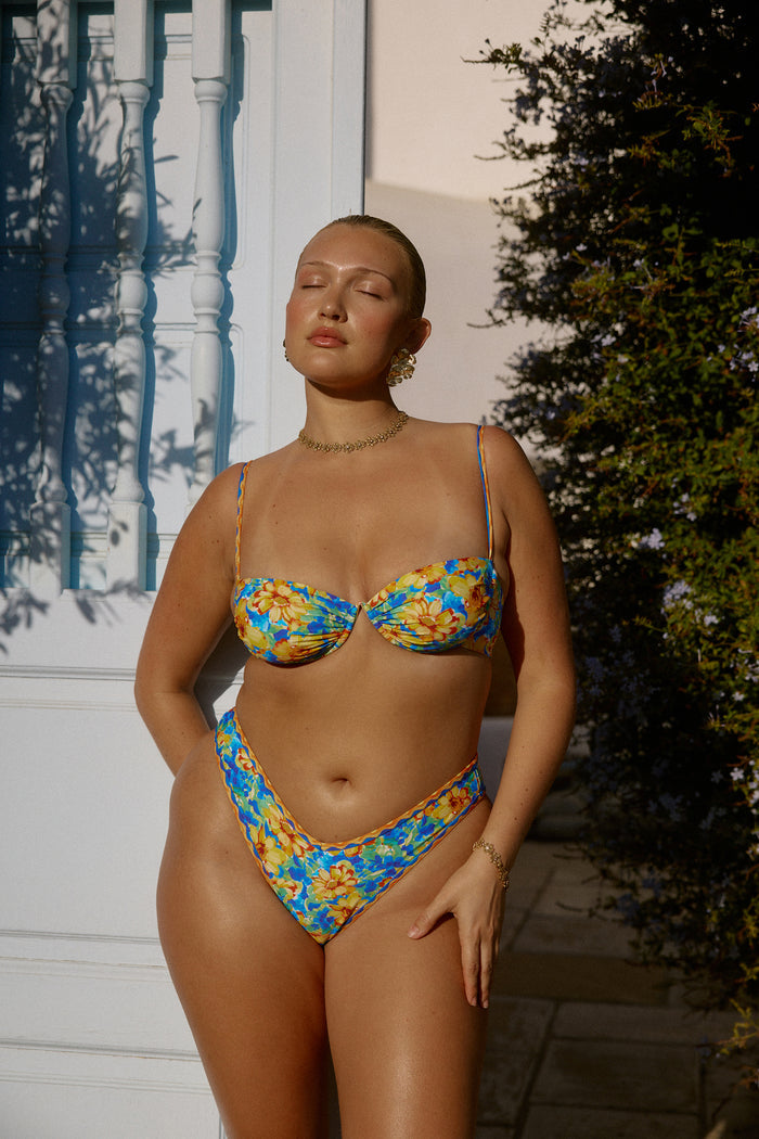 Panama Bikini Bottom in Chrysanthe