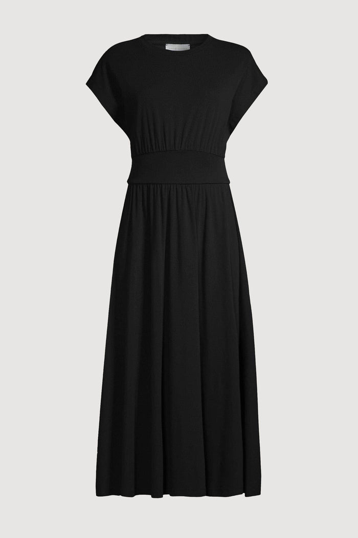 Renée | Prima Jersey Midi Dress in Size Small - Flat