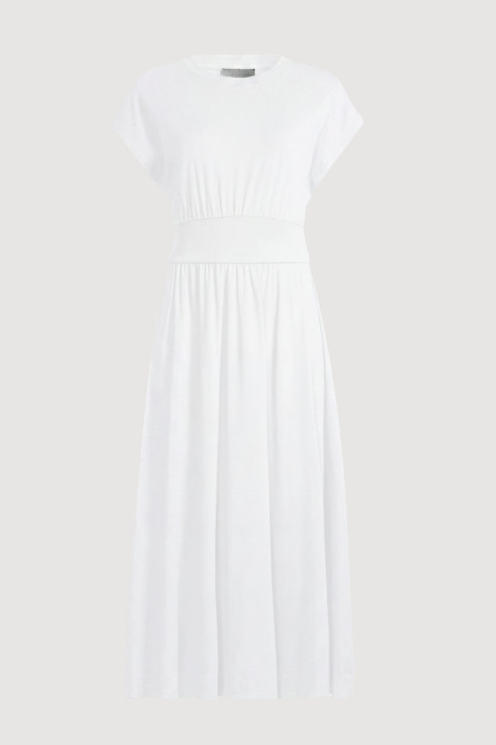 Isilda | Prima Jersey Midi Dress in size Extra Small - Flat