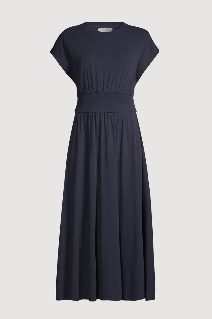 Renée | Prima Jersey Midi Dress in Size Small - Flat