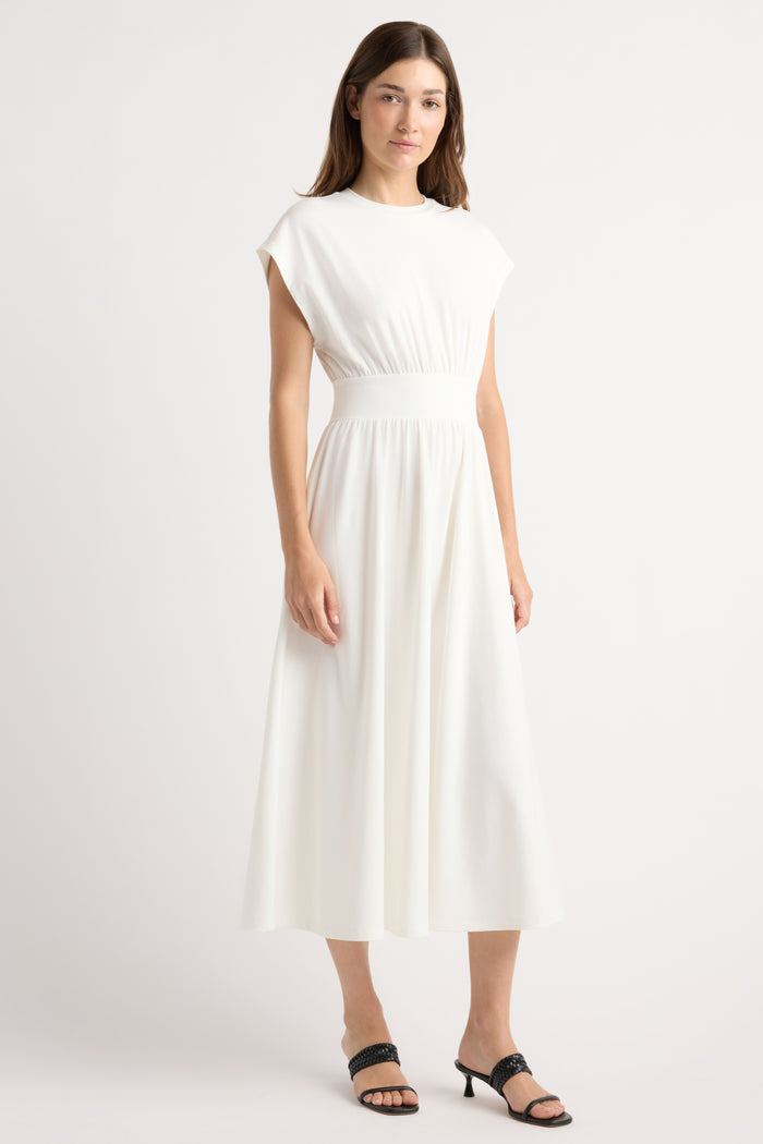 Renée | Prima Jersey Midi Dress in Size Small