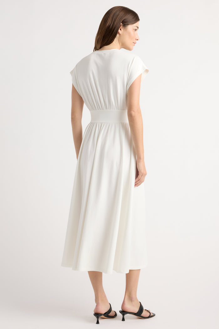 Renée | Prima Jersey Midi Dress in Size Small