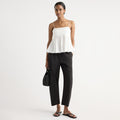 Isilda | Priya Stretch-Waist Barrel-Leg Pant in Size Extra Small