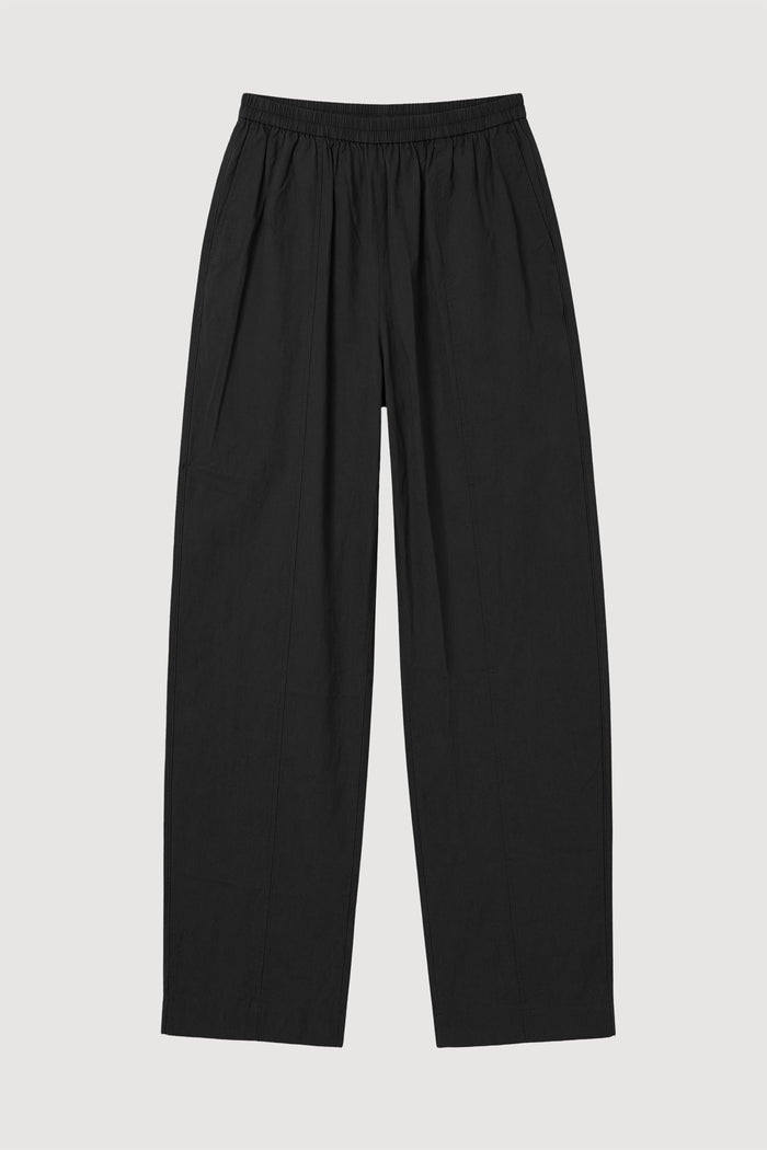 Isilda | Priya Stretch-Waist Barrel-Leg Pant in Size Extra Small - Flat