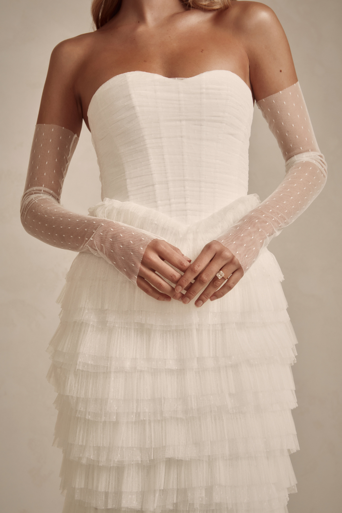 MWL Bride Corset Bodice Wedding Dress