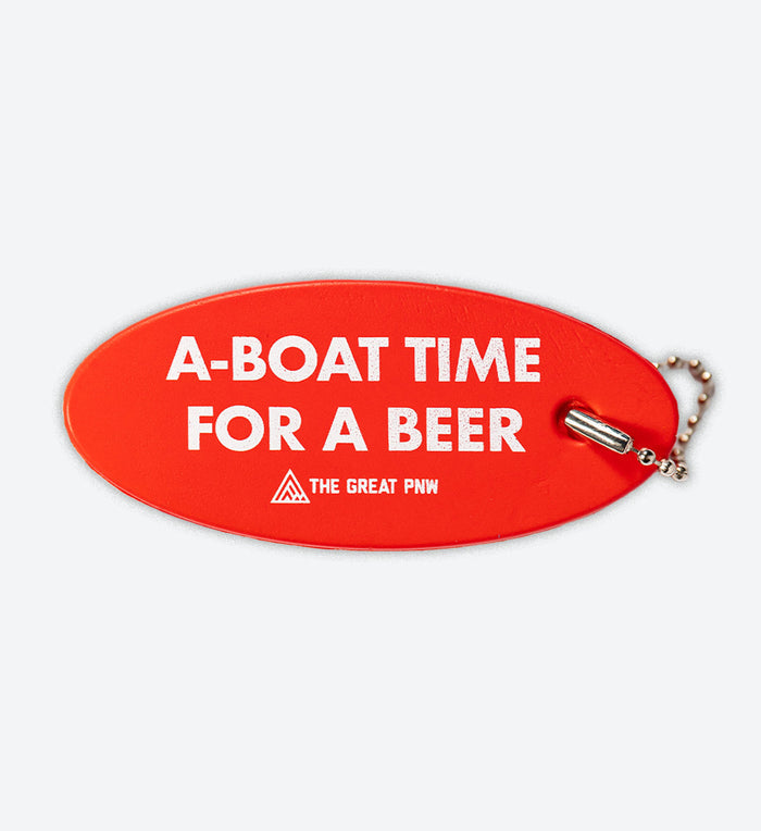 Rainier A-Boat Time Floatie Keychain - The Great PNW