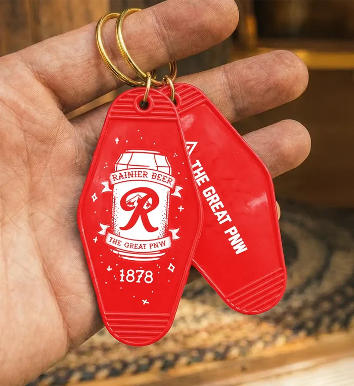 Rainier Lodge Keychain - The Great PNW