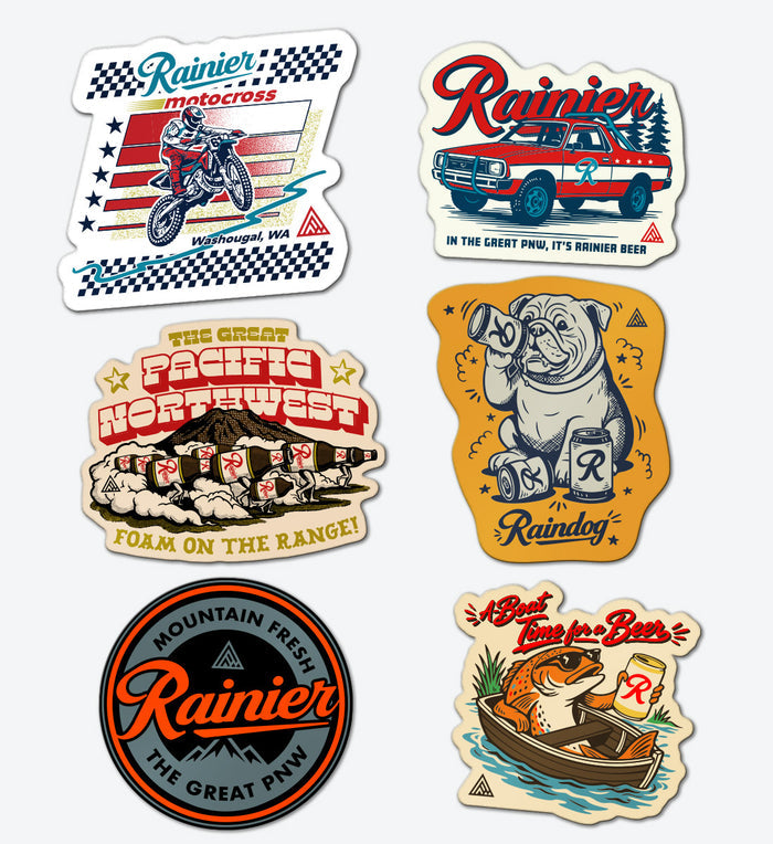 Rainier Sticker Pack - The Great PNW