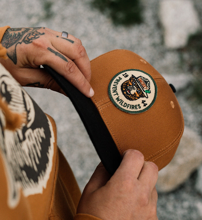 Ranger Flat Bill Hat - Bark - The Great PNW