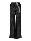 RAQUEL WIDE LEG PANT - BLACK