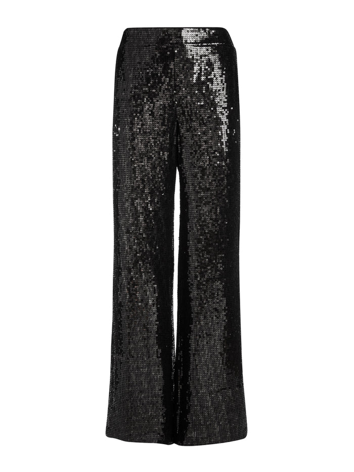 RAQUEL WIDE LEG PANT - BLACK