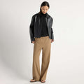 Ryder Wool-Blend Stretch-Waist Pant