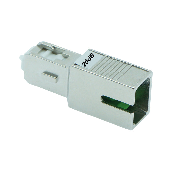 SC/APC SM Attenuator F-M 20dB Metal