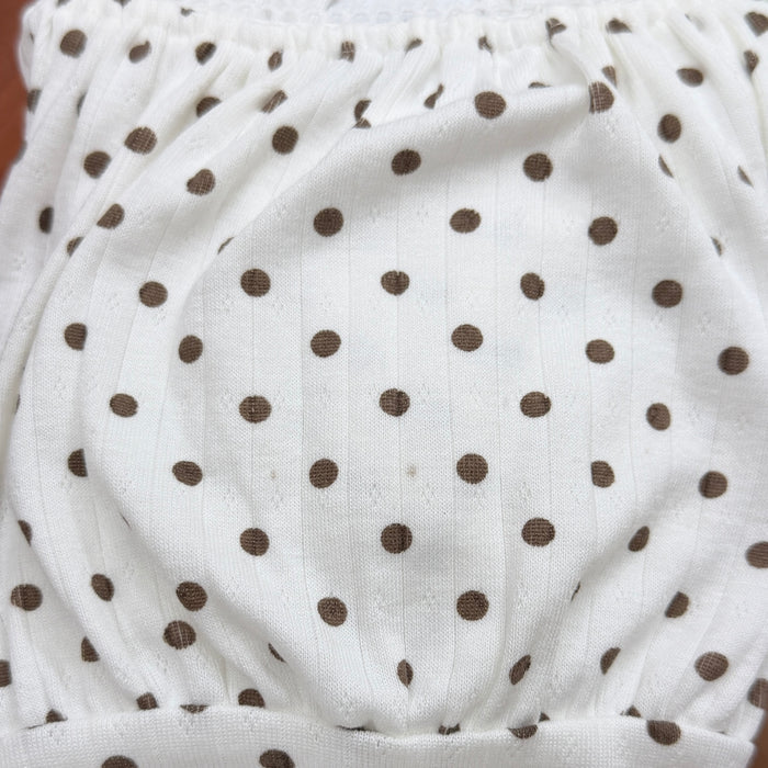 [Small defect] Muffin top (pink & brown)