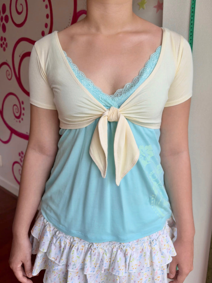 [Small defect] Suki bolero (yellow)