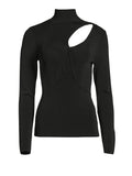 SOPHIE CUTOUT TURTLENECK