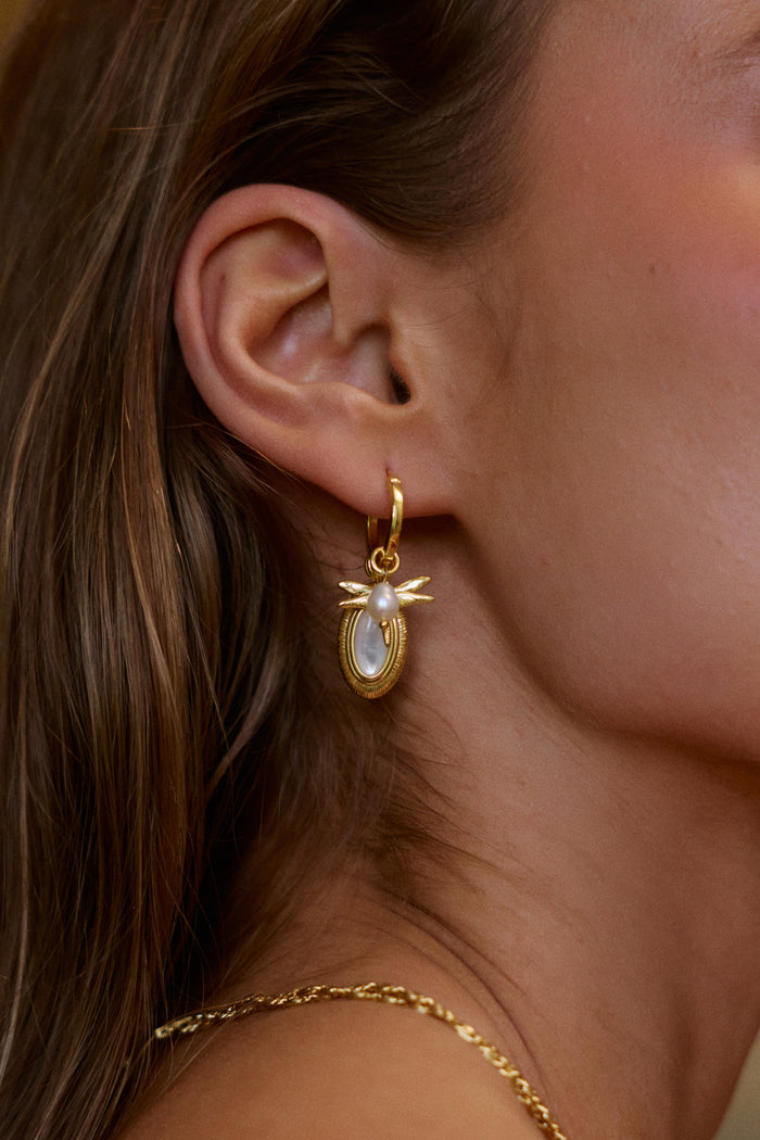 Sorella Earrings in Pearl