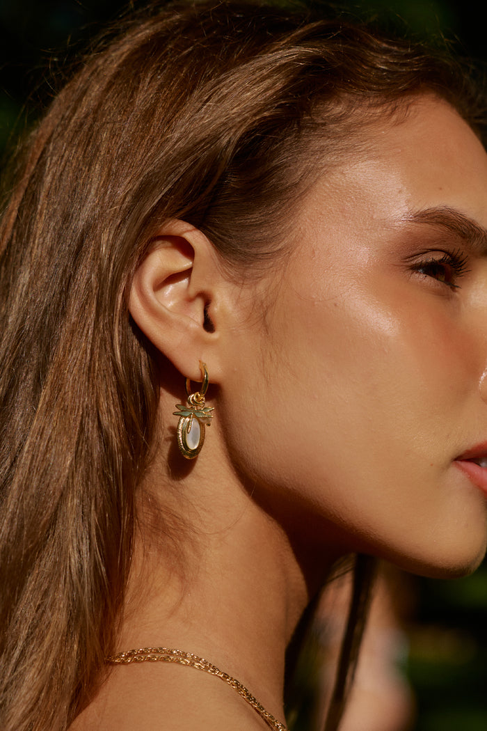 Sorella Earrings in Pearl