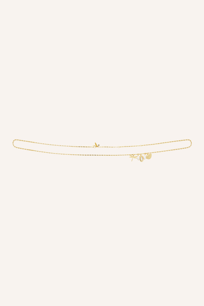 Sorella Waist Chain in Pearl