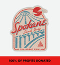 Spokane Strong Sticker - The Great PNW