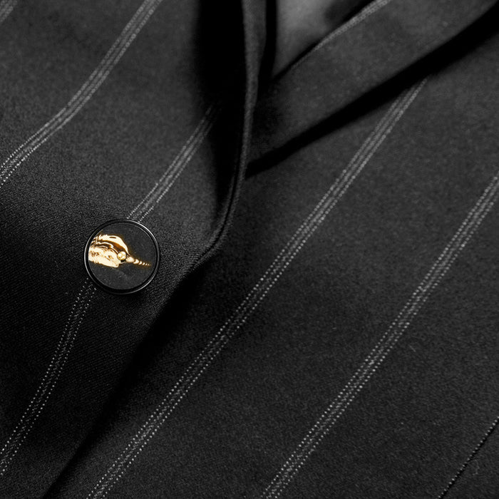 Suit Men Elegant Slim 3 Piece Formal Set