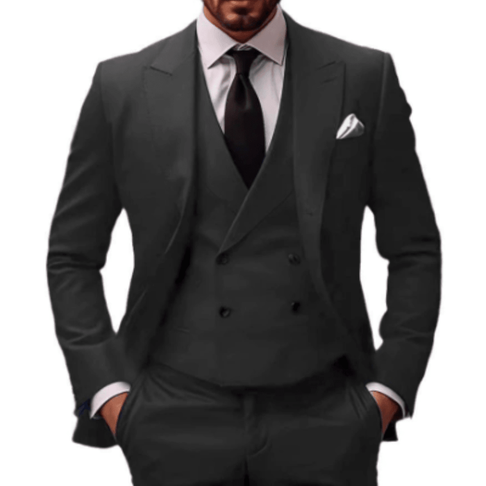 Suit Men Three Piece Comfort Fit Refined Style