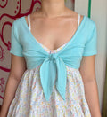 Suki bolero (aquamarine)
