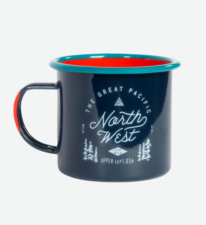 Survey Enamel Mug - The Great PNW