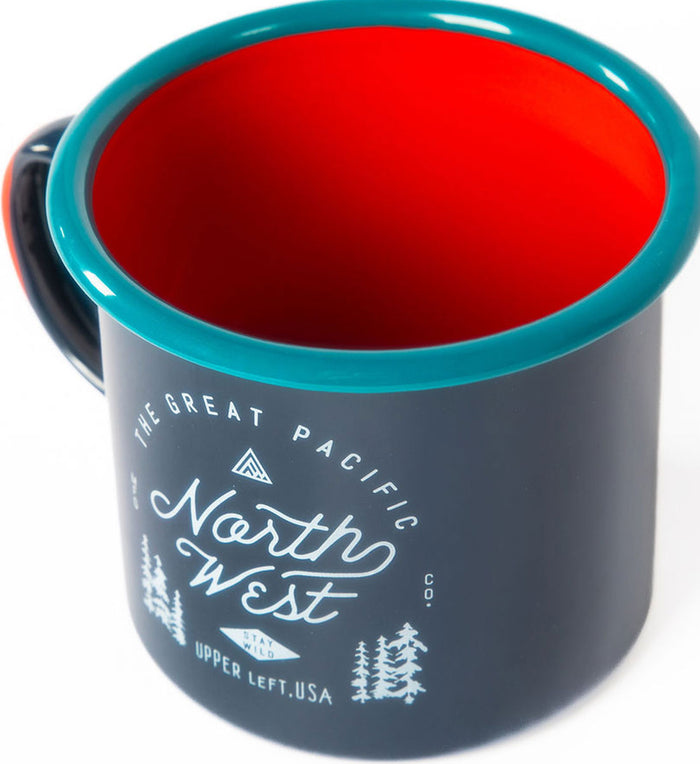 Survey Enamel Mug - The Great PNW