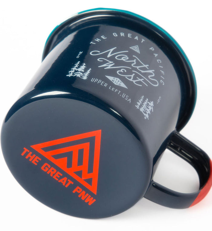 Survey Enamel Mug - The Great PNW