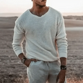Sweater Men Warm Long-Sleeved Classic Knit Pullover