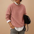 Sweater Women Elegant Comfortable Fit Minimalist Knit Finish Design
