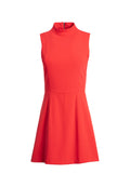 TANIA HIGH NECK ROMPER - CHERRY