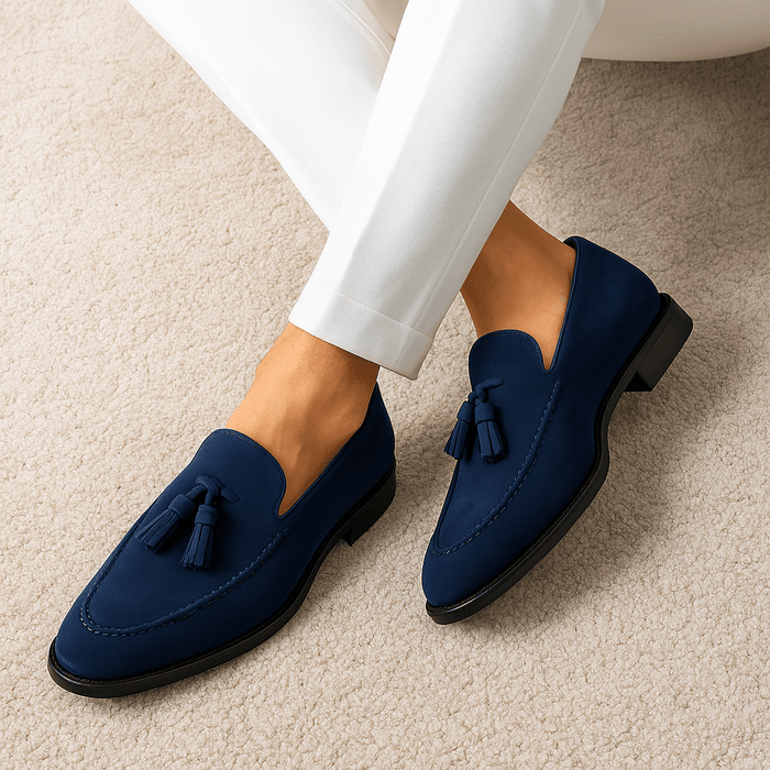 Tassel Loafers Men Leather Classic Style Everyday Comfort