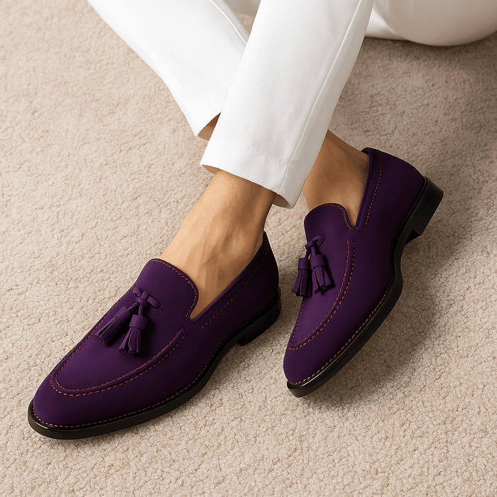 Tassel Loafers Men Leather Classic Style Everyday Comfort