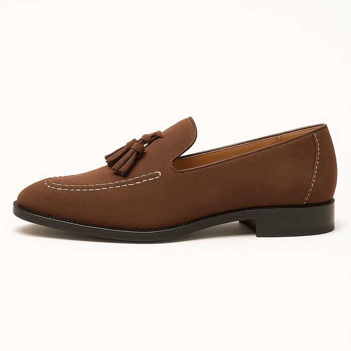 Tassel Loafers Men Leather Classic Style Everyday Comfort