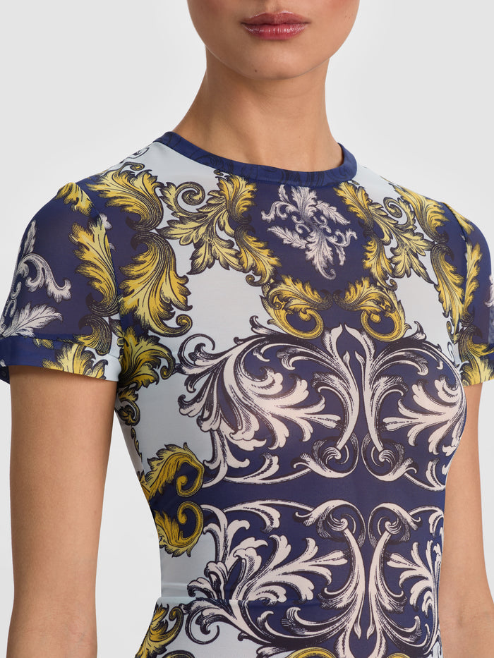 TESS TEE - ANTIQUE SCROLL