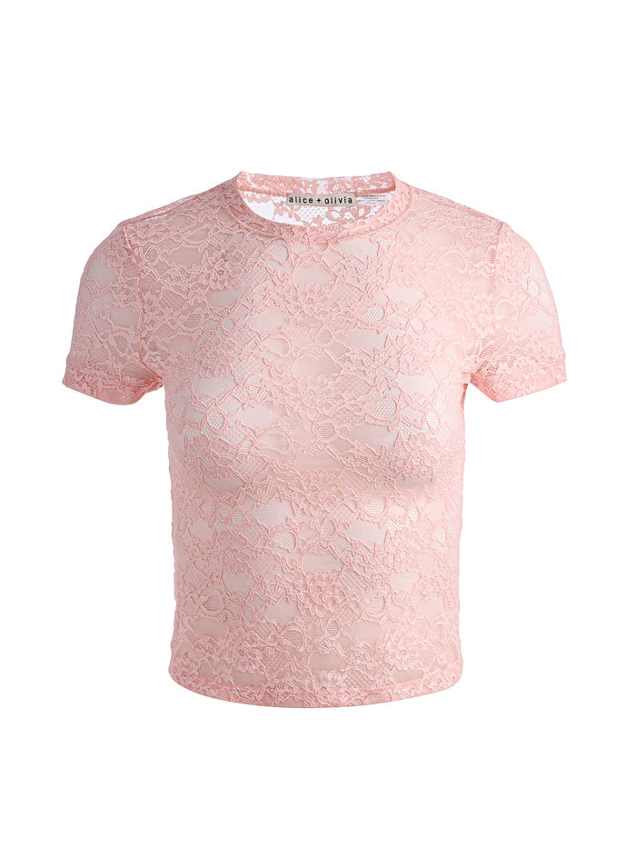 TESS TEE - ENGLISH ROSE