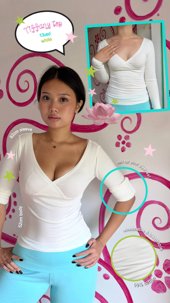 Tiffany top (white)