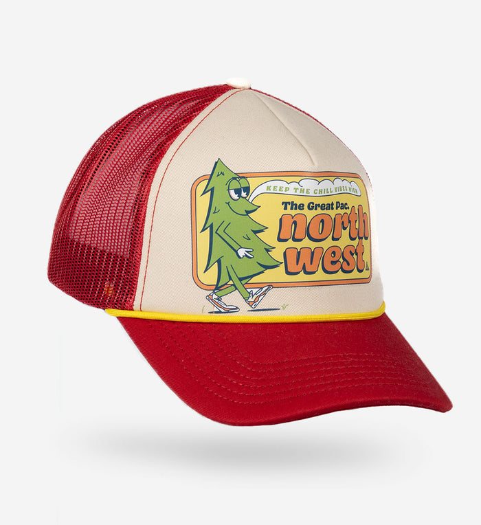 Tree Vibes Foam Trucker - The Great PNW