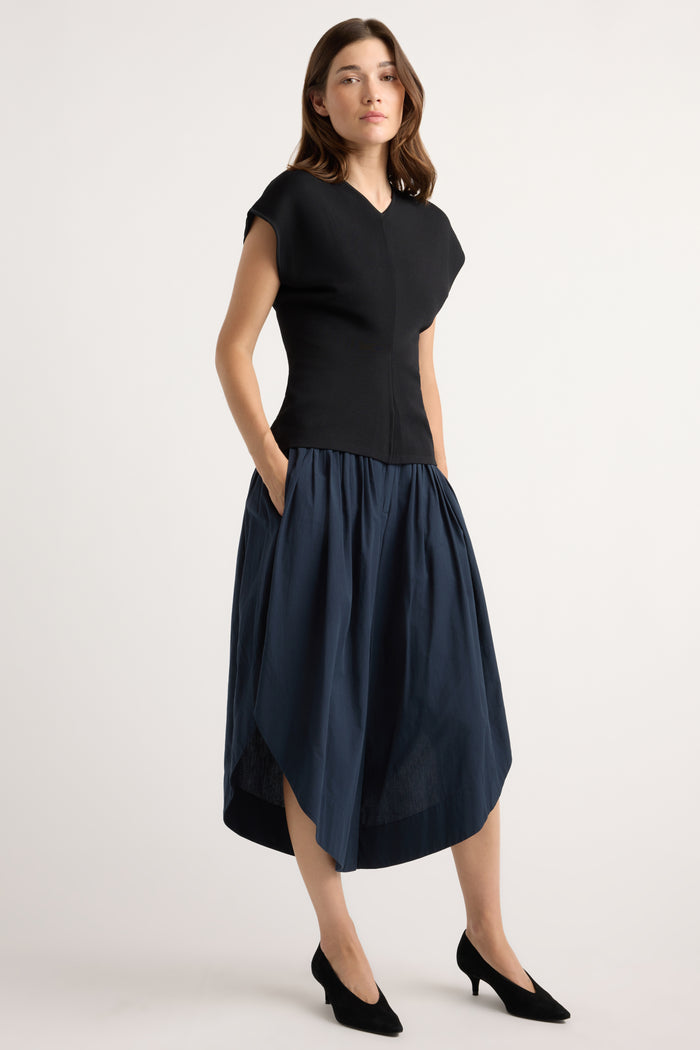 Renée | Una Wide-Leg Culotte Pant in Size Small