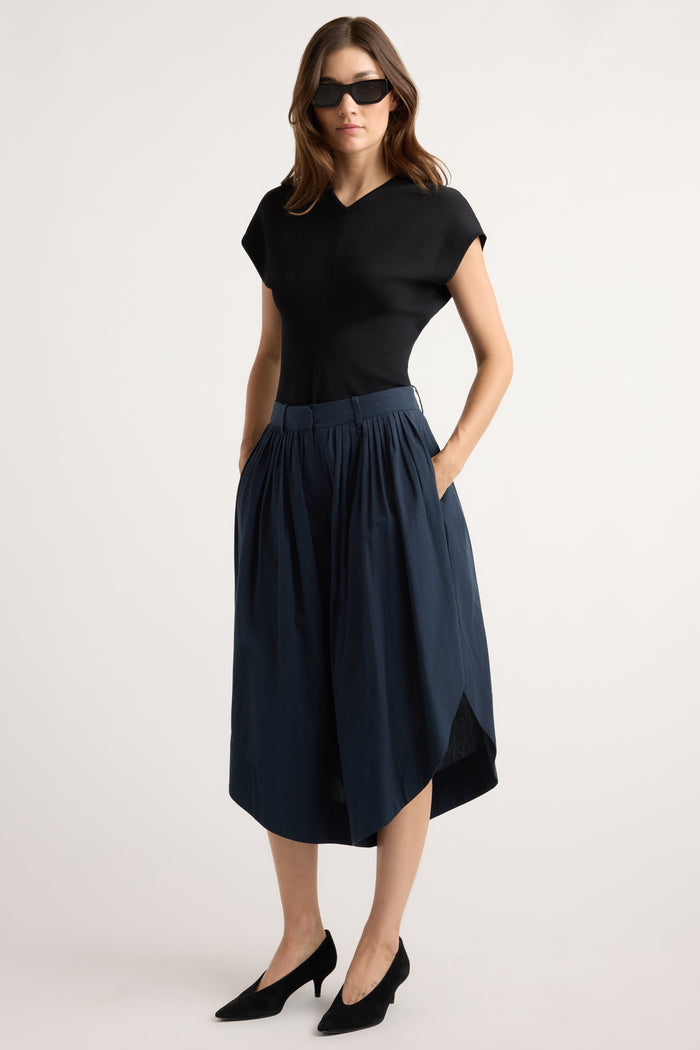 Renée | Una Wide-Leg Culotte Pant in Size Small