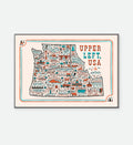 Upper Left Map - The Great PNW