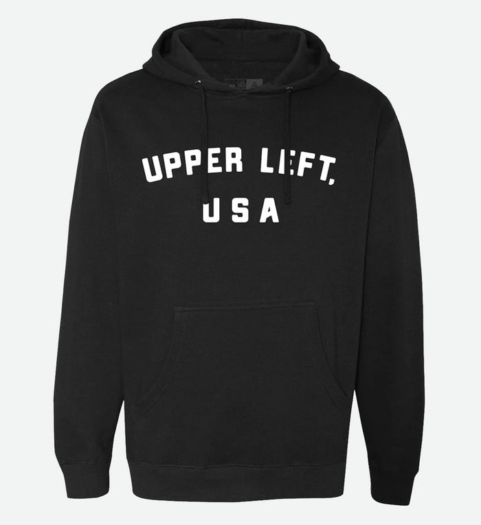 Upper Left, USA Hoodie - The Great PNW