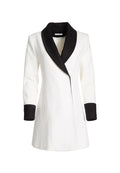 VANCE SHAWL COLLAR COAT - SOFT WHITE