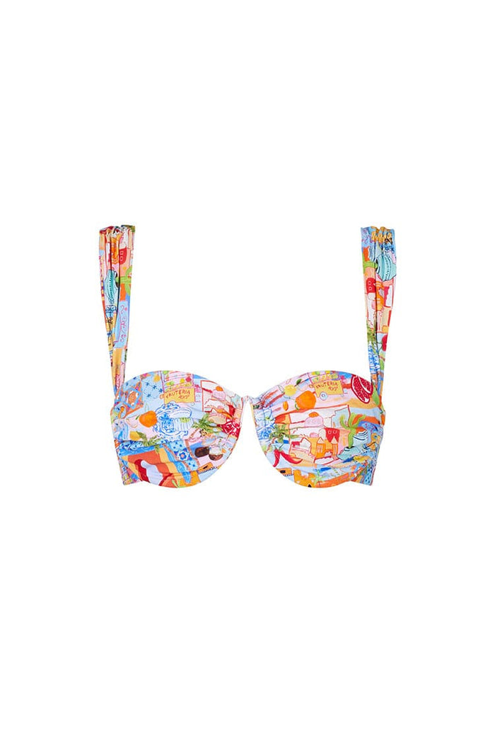 Ventura Bikini Top in Cabana