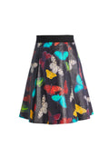 VERNON BUTTERFLY LEATHER SKIRT - MD BUTTERFLIES