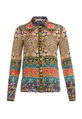 WILLA LRG COLLAR RBBN PLKT TP - RENZO TILE