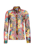 WILLA SILK BLOUSE - FLORAL MELODY MULTI